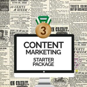Content Marketing Starter Package