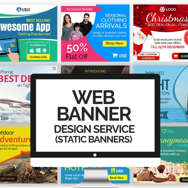 Web Banner Design Service - Static Banners - image
