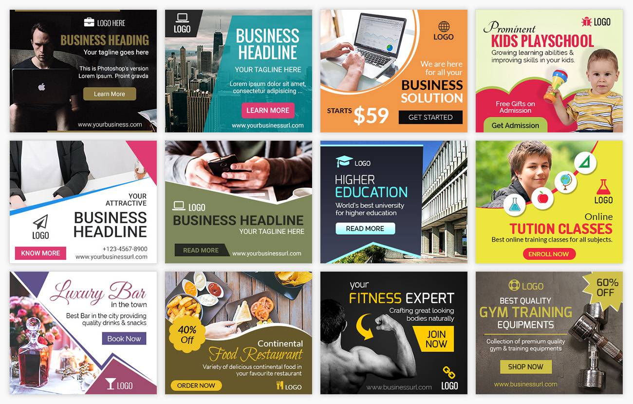 Web Banner Designs - screenshot 1
