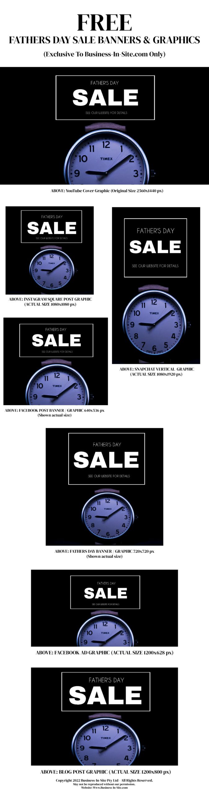 Free Fathers Day Banners - image 2