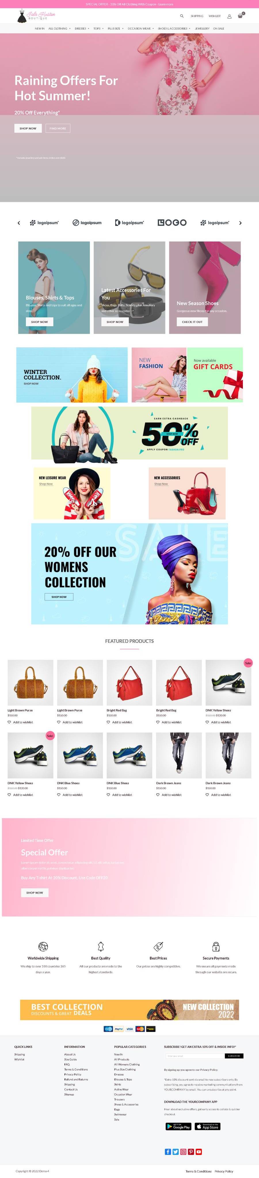 Bohoo Clone Shopify Clone Demo Website - image - Demo 4 - image